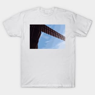 Angel Of The North - View #1 T-Shirt